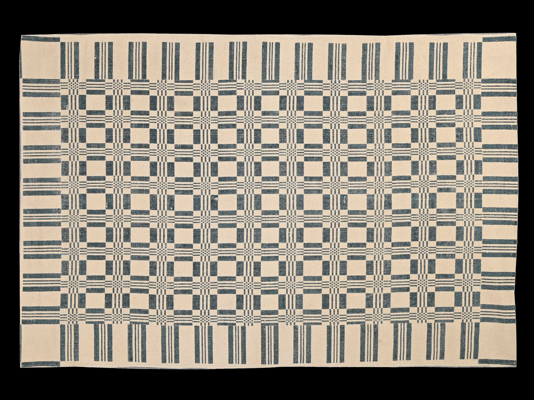 Mid Century Modern, Geometric Shapes, Boho Screen Print, Living Room, Bedroom, Durable, Carpet, 4×6ft, Carpet, Abstract, Stone Washed, Handmade, Flat Weave #11046E