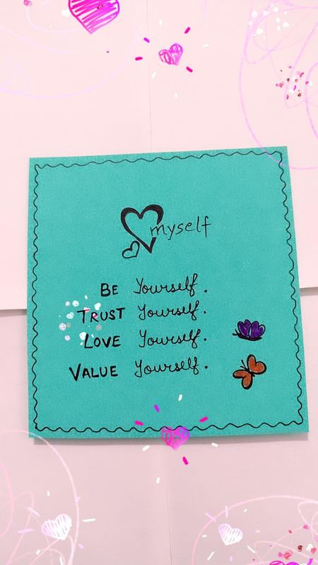 Self Love Cards/ Wall Decor / Valentine Gift / Valentine's Gift